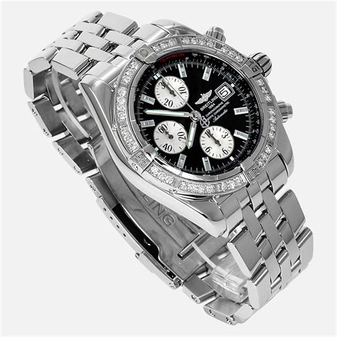 breitling 1884 a25362 notice|Breitling a13356 diamond bezel.